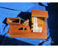 Сигаретница СССР. Дерево - Image 4