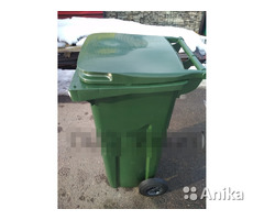 Мусорный контейнер на 120 литров зеленый - Image 2