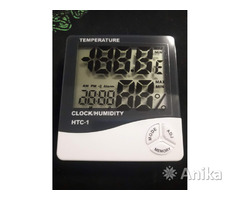 Термометр, гигрометр, часы, будильник HTC-1 - Image 2