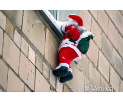 Санта-Клаус на окно