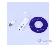 Внешняя USB 2.0 сетевая карта скорость 100 мегабит - Image 1
