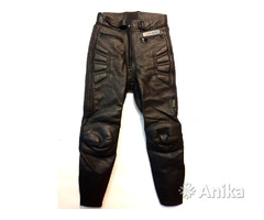 Брюки AKITO Force Motorbike trousers Black Leather