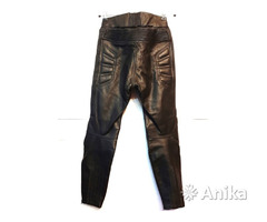 Брюки AKITO Force Motorbike trousers Black Leather - Image 4