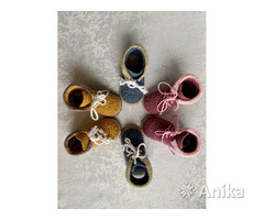 Пинетки для малыша детские ботинки - Image 3