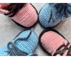 Пинетки ботиночки для малышей детей до 1 года - Image 1