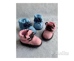 Пинетки ботиночки для малышей детей до 1 года - Image 6