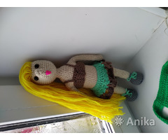 Вязанная кукла 32 см. - Image 1