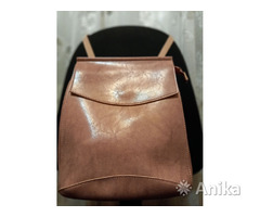Новая сумка-рюкзак женская розовая - Image 4