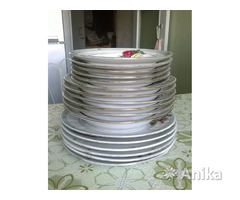 Набор тарелок + кольца для салфеток - Image 1