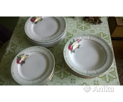Набор тарелок + кольца для салфеток - Image 2