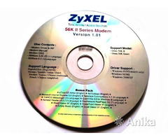 Установочный CD диск модема ZyXEL Omni 56K