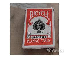 Оранжевая колода карт "rider back"
