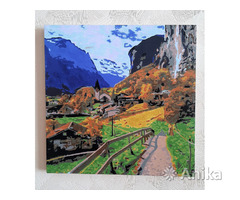 Картина "Живописная Швейцария" - Image 1