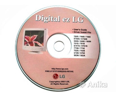 Установочный CD диск монитора LG 775N