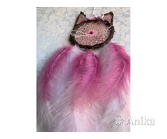 Ловец снов подарок Розовый котенок ручная работа - Image 4