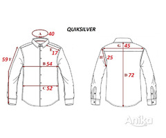 Рубашка мужская QUIKSILVER Modern Fit оригинал из Англии - Image 5