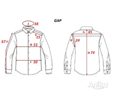 Рубашка мужская GAP фирменный оригинал из Англии - Image 10