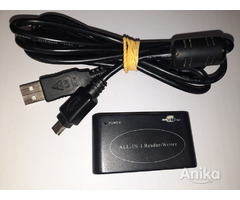 Карт-ридер ALL-IN-1 Reader/Writer USB 2.0.