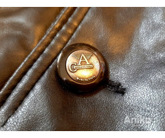 Куртка кожаная мужская A.Collezioni на меху ITALY - Image 4