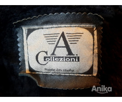 Куртка кожаная мужская A.Collezioni на меху ITALY - Image 5