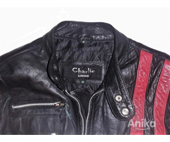 Куртка кожаная байкерская Charlie London Англия - Image 2