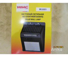 Настенный светильник на солнечной батарее WMC Tools модель WL6001 - Image 5