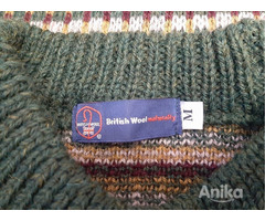 Свитер шерстяной мужской British Wool naturally ENGLAND из Англии - Image 4
