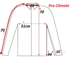Куртка ветровка Pro Climate водонепроницаемая оригинал из Англии - Image 8