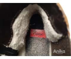 Ботинки кожаные женские RIEKER Antistress Y6461-24 оригинал из Англии - Image 6