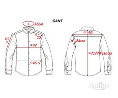 Рубашка мужская GANT фирменный оригинал из Англии - Image 8