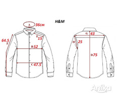 Рубашка мужская H&M EASY IRON фирменный оригинал из Англии - Image 5