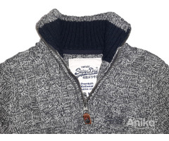Свитер шерстяной мужской SuperDry Vintage Premium Knitwear из Англии