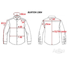 Рубашка мужская BURTON 1904 фирменный оригинал из Англии Made in India - Image 10
