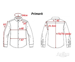 Рубашка мужская PRIMARK фирменный оригинал из Англии - Image 7