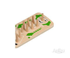 Сортер Клоун, деревянная игрушка геометрик и Шнуровка - Image 5