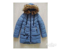 Пальто куртка зима 8-10 лет