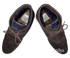 Ботинки кожаные мужские Galizio Torresi зимние на меху из Англии - Image 6