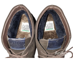 Ботинки кожаные мужские Galizio Torresi зимние на меху из Англии - Image 7