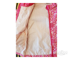 Куртка-ветровка розовая на 3-4года, р.100, новая - Image 6