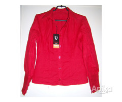 Блузка красная, новая, р. 44-46 (164-88-96), стильная - Image 1