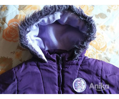 Фиолетовая куртка теплая на 1-2года - Image 3