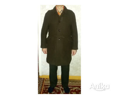 Пальто мужское коричневое из 60х г, б.у, р 50-52 - Image 5
