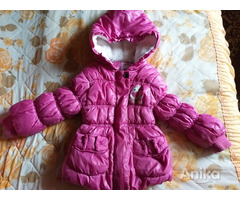 Куртка розовая на 2-3года, б.у, на холодную осень - Image 1