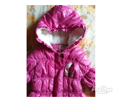 Куртка розовая на 2-3года, б.у, на холодную осень - Image 2
