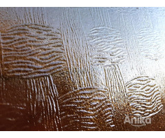 Стекло медовое узорчатое от межкомнатной двери СССР ретро винтаж - Image 3