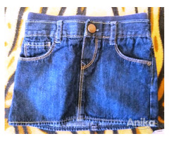 Юбка джинсовая на 1-2года , б.у - Image 2