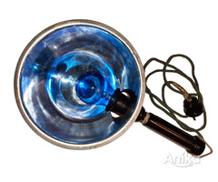 Рефлектор Минина лампа синяя СССР ретро винтаж для медицинских целей