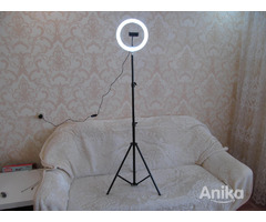 Кольцевая лампа 26 см. со штативом 2,1 м. - Image 1