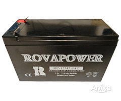 Аккумулятор ROVAPOWER RP-12M7.0AT ёмкость 7Ah технология AGM напр 12В