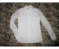 Блузка белая 152-158см - Image 4